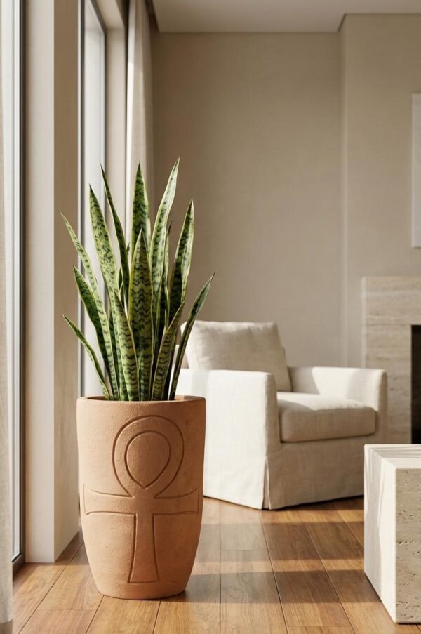 Symbolic Ceramic Planter