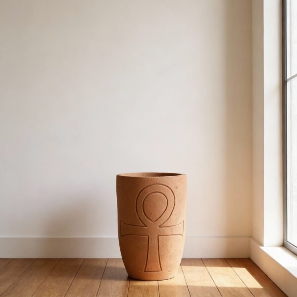 Symbolic Ceramic Planter