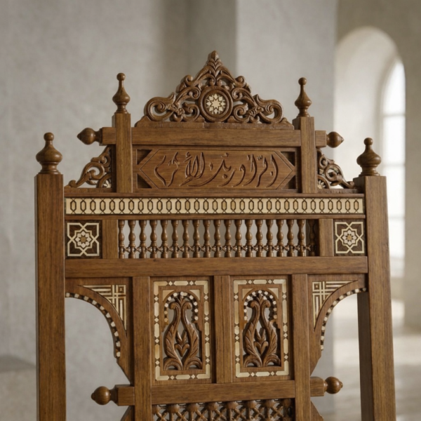 1057E315-BCAB-4C32-9AF4-10554F8FA88B Handcrafted Arabesque Armchair