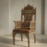 Handcrafted Arabesque Armchair