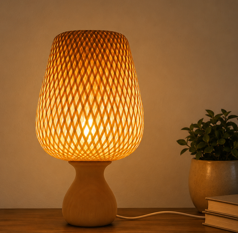 Screenshot 2026-07-13 133649 Rustic Woven Table Lamp - Image 1