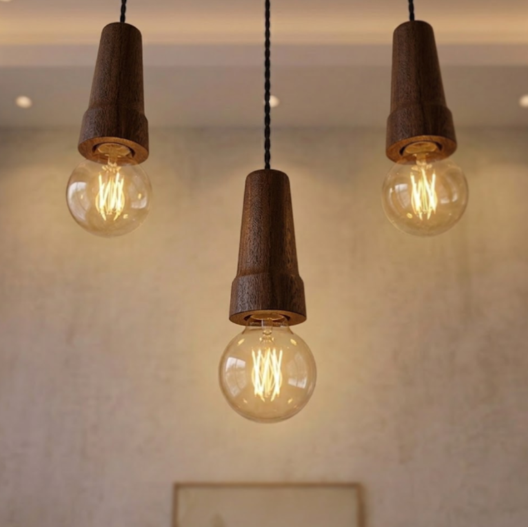 Screenshot 2026-07-13 141323 Minimalist Pendant Lamp with Wooden Canopy - Image 1