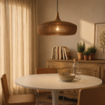 Modern Wooden Hanging Light