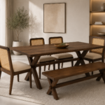 Heritage X-Base Rattan dining suite