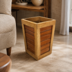 Earthy Wooden Planter Box