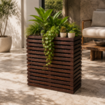 Outdoor Metal Garden Pot Stand for Patio and Balcony