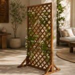 Weather-Resistant Outdoor Floral Trellis for Vines