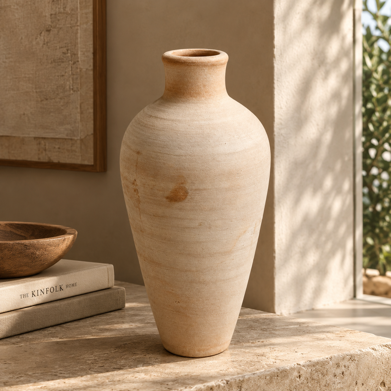 9846199b-91b6-4050-8599-a373522feb2b Earthy Terracotta Accent Vase - Image 1
